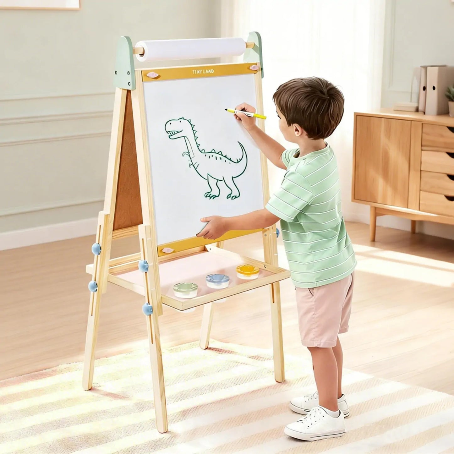 Tiny Land® 3-in-1 Art Easel for Kids